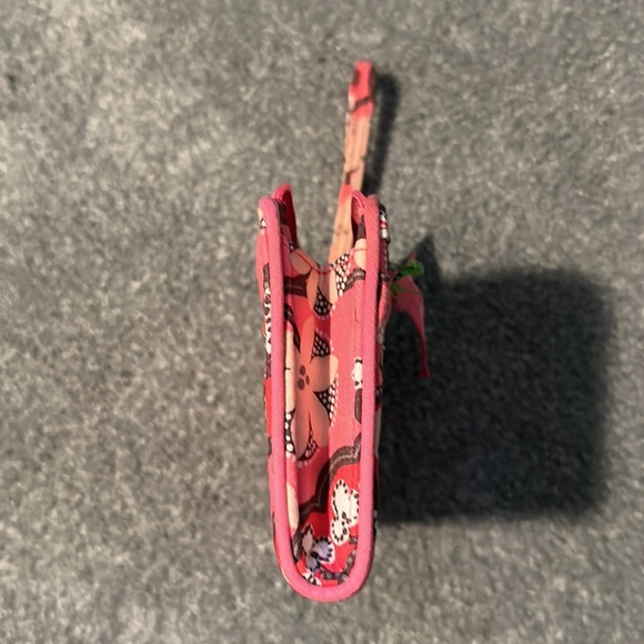 NWT, Never Used Vera Bradley Front Zip Blush Pink Wristlet - Picture 5 of 9